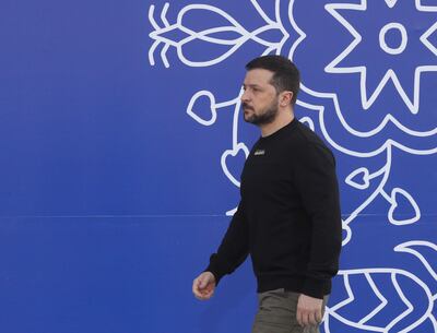 Volodimir Zelenski, presidente de Ucrania.