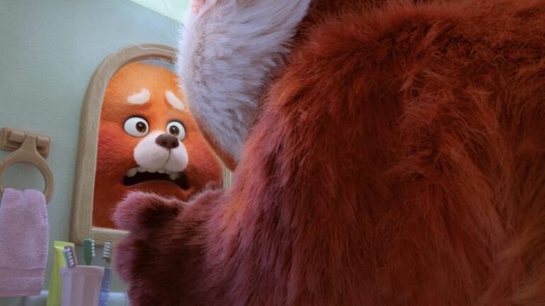 Una escena de "Red".