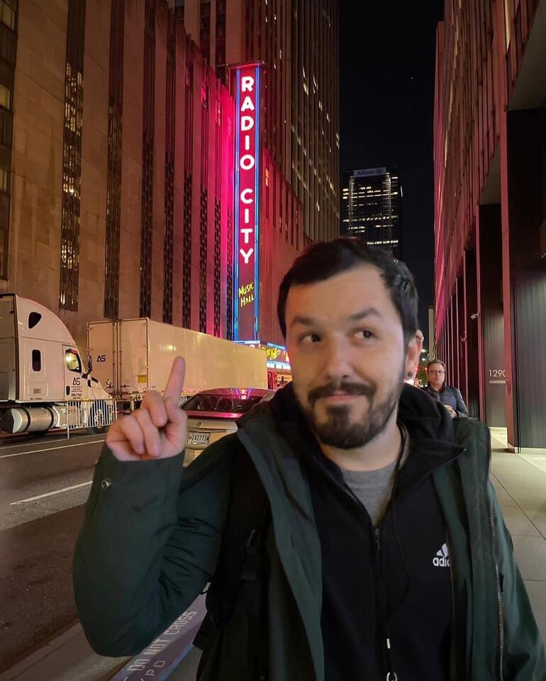 En una parada de la gira, que específicamente llegó al Radio City Music Hall de Nueva York.