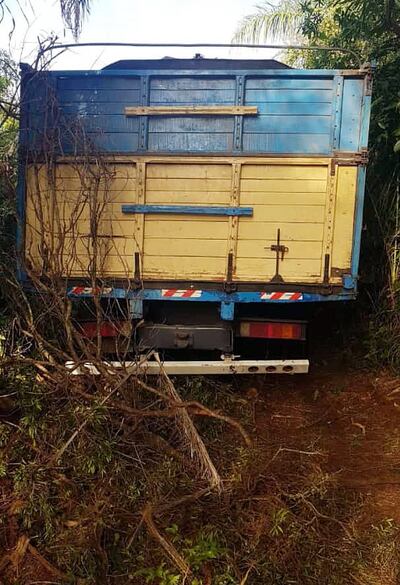 El camión estaba oculto en una estancia en la compañía San Pablo, distrito de San Ignacio, con 20.000 litros de gasoíl.