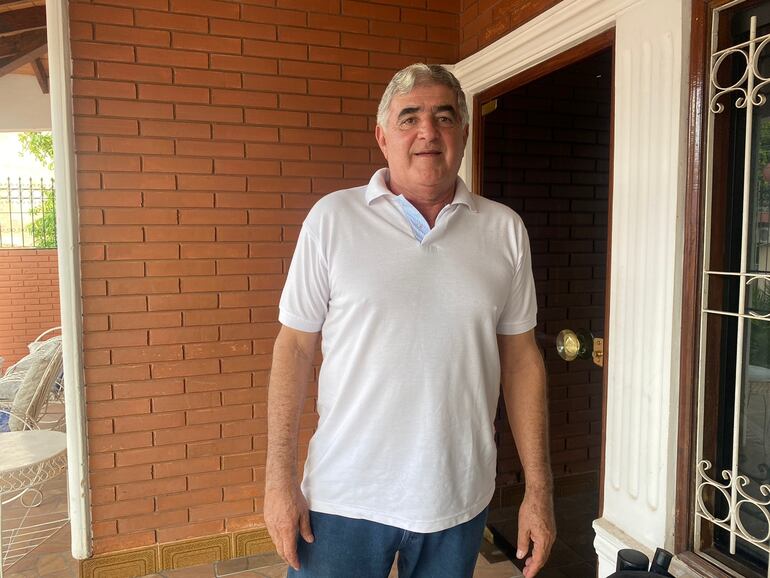 Inocencio Sosa, padrino de Fernando Báez Sosa es uno de los que piden justicia.