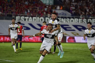 Richard Ortiz fue el autor del segundo gol de Olimpia.