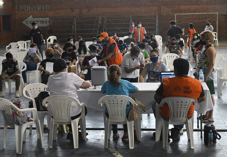 La participación en el Fomento de barrio Obrero no fue la esperada. 