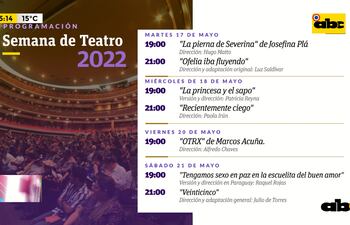 Semana del teatro 2022