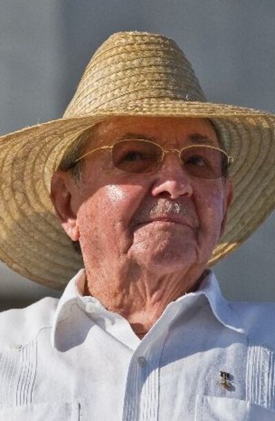 Raúl Castro, dictador de Cuba.