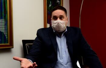 Eugenio Caje, representante del gremio que reúne a empresas afines a la importación y el comercio.