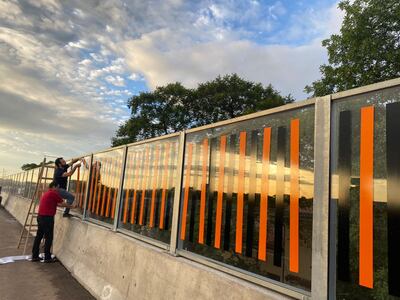 Paneles de protección acústica del corredor vial Botánico.