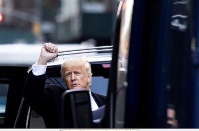 El expresidente de los EE.UU., Donald Trump.