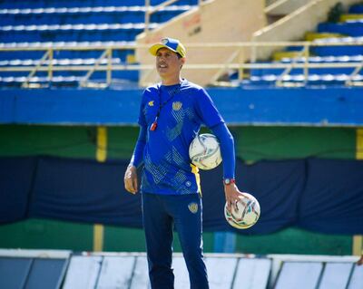 Badayco Maciel, director técnico del Sportivo Luqueño.