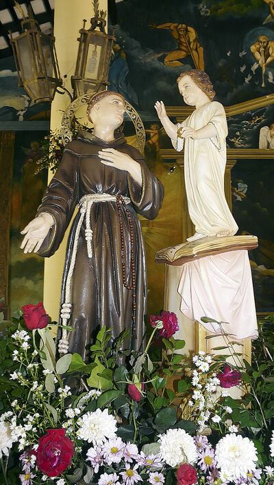 San Antonio, cuya festividad se recuerda el sábado 13, inspiró una actividad solidaria.