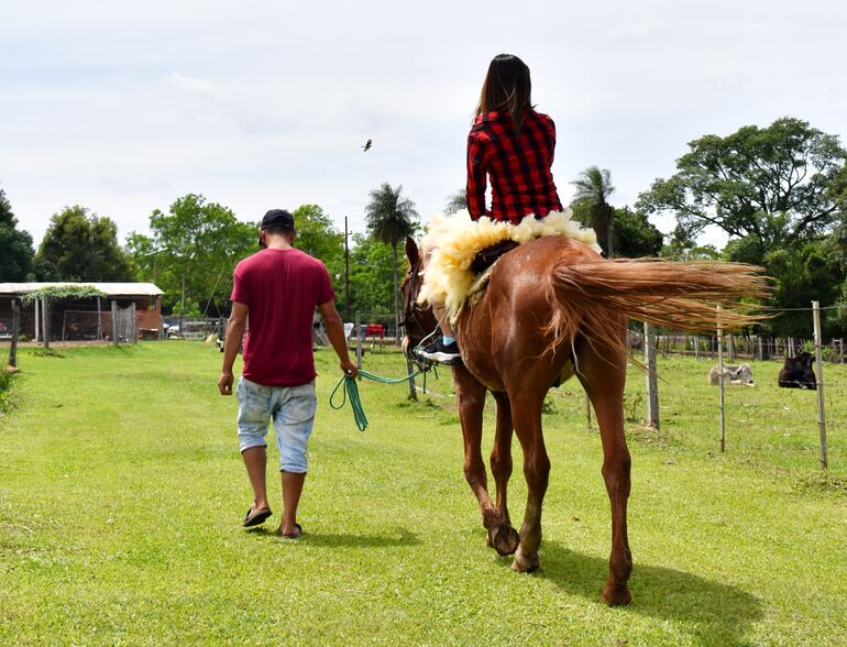 Los paseos a caballo son una de las actividades más requeridas para pasar el día.