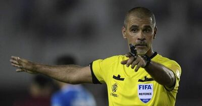 Éber Aquino, árbitro.