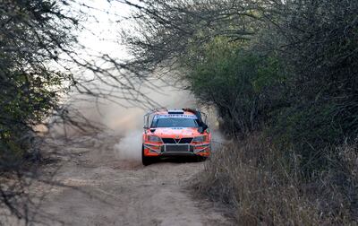 Segunda etapa del Rally del Chaco