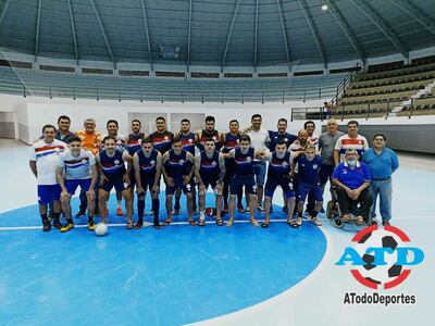 Selección de Amambay, preparada para el inicio del 51° Nacional. (Foto de A Todo Deportes)
