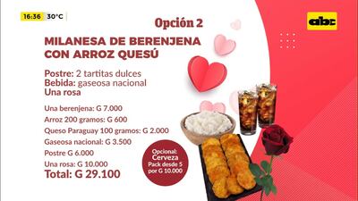 Es romántico que te preparen un almuerzo o una cena, cocinar es un gesto de amor, y al comprar los ingredientes también se contribuye al consumo.