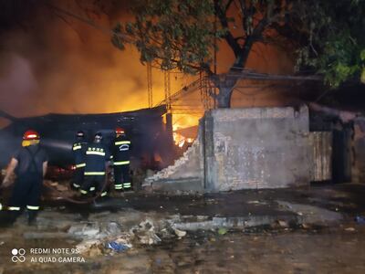 Varias personas fueron evacuadas.