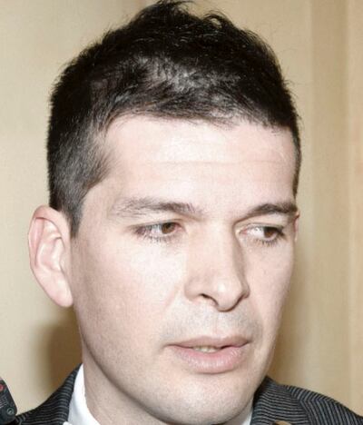 Senador Sergio Godoy (ANR, cartista), presidente de la comisión de Legislación y Codificación de la Cámara Alta.