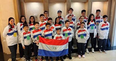 Los paraguayos que están disputando el Panamericano de Ajedrez de la Juventud en Uruguay.