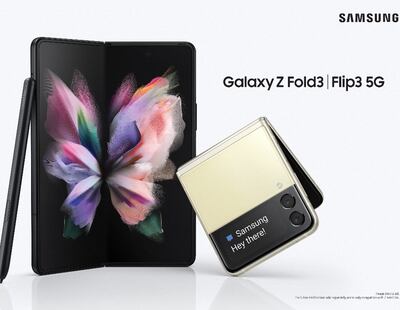 Como pioneros y líderes de la industria en la categoría de plegables, Samsung presentó el Z Fold3 y Z Flip3.