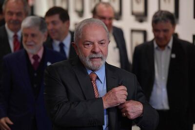 Exmandatario brasileño Luiz Inácio Lula da Silva