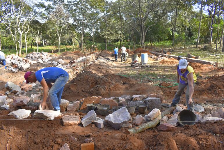 Los trabajos se encuentran en etapa de preparación de la base donde se montará la Planta de Oxígeno para Villarrica.