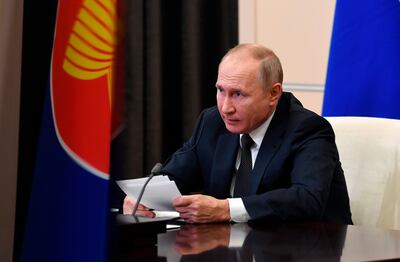 Putin subrayó la importancia de trabajar conjuntamente.