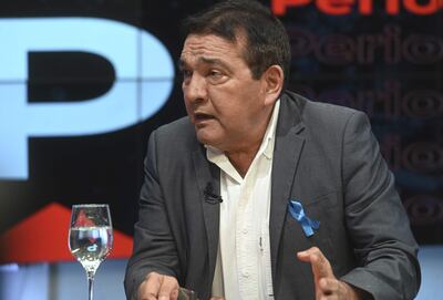 Senador Pedro Santa Cruz, invitado en el programa mesa de periodistas en ABC Tv