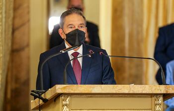 Imagen de archivo del presidente de Panamá, Laurentino Cortizo.