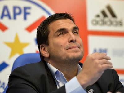 El presidente de la Asociación Paraguaya de Fútbol, Robert Harrison.