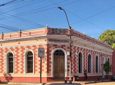 Sucursal del Banco Nacional de Fomento en Concepción.