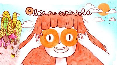 La chipa, la naturaleza, la tierra roja  forman parte de “Elisa, no estás sola”, el cuento creado por Airym Sarta y Leticia Alvarenga.