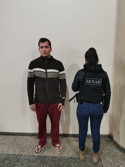 El brasileñao Felipe Lobato Mendes fue detenido hoy en Ciudad del Este y expulsado a su país.