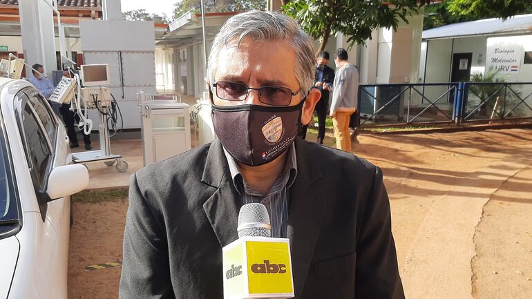 Gobernador de Guairá, Juan Carlos Vera (ANR, rierista).