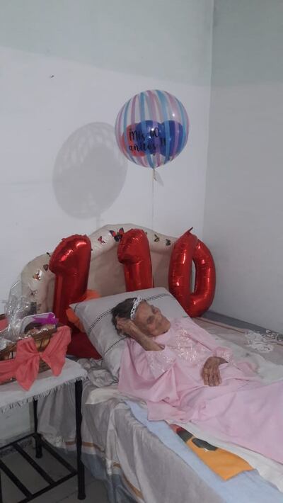 Doña Exaltación Morel cumple hoy 110 años