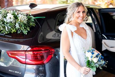 El vestido de Valeria fue diseñado y confeccionado por Amatista.