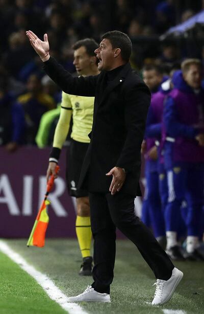 Sebastián Battaglia, entrenador de Boca Juniors.