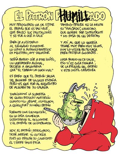 EL PATRÓN HUMILLADO