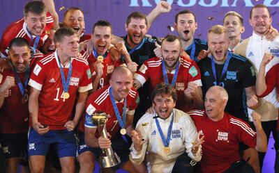 Rusia, campeón mundial de Fútbol Playa.