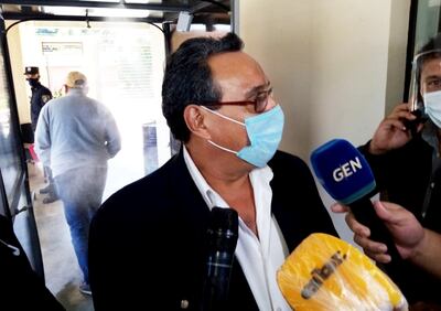 El gobernador de Central. Hugo Javier González. debe acudir a la Fiscalía hoy nuevamente.