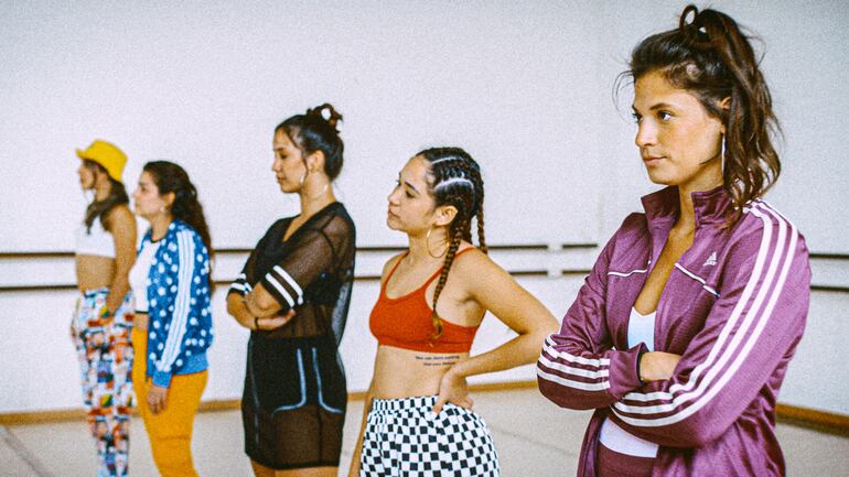 Las bailarinas que formaron parte de este videoclip.