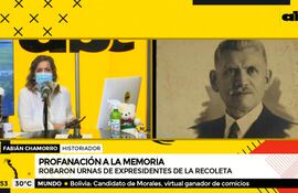 Profanan y roban urnas de dos expresidentes de la República