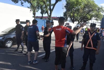 Controles en los alrededores de la Nueva Olla.