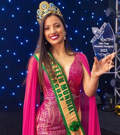 Soledad Ríos es la flamante Miss Teen Mundial Paraguay 2023.