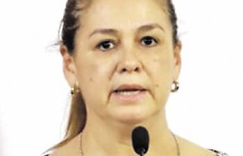 Teresa Rojas, ministra de la Secretaría Nacional de Administración de Bienes
Incautados y Comisados.