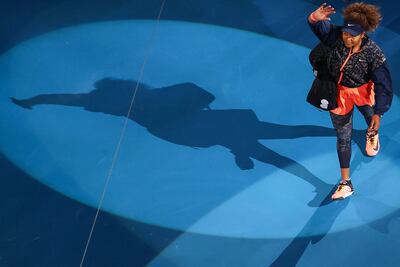 on day thirteen of the Australian Open tennis tournament in Melbourne. - Naomi Osaka has pulled out of Berlin WTA grasscourt tournament in the wake of her controversial exit from the French Open, organisers confirmed on June 7, 2021. (Photo by Patrick HAMILTON / AFP) / -- IMAGE RESTRICTED TO EDITORIAL USE - STRICTLY NO COMMERCIAL USE --