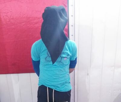 Diego Emmanuel Cohene Coronel, de 20 años, detenido.