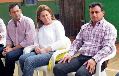 Cristina Villalba mostraba en redes su cercanía con el condenado Vilmar “Neneco” Acosta.