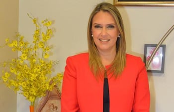 Rocío Vallejo, diputada por Central y líder de la bancada del Partido Patria Querida. Una de las autoras del proyecto de ley que busca reglamentar la pérdida de investidura.