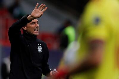El entrenador Lionel Scaloni de Argentina