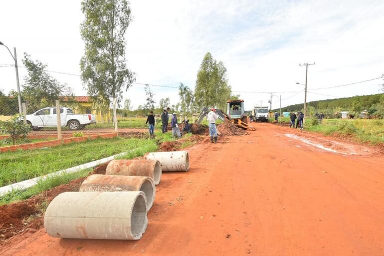 El asentamiento Roque Sarubbi es uno de los barrios populosos de Caazapá